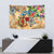 Turks and Caicos Islands Tapestry Geographic Coordinate Anchor - Turlte Tropical