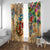 Turks and Caicos Islands Window Curtain Geographic Coordinate Anchor - Turlte Tropical