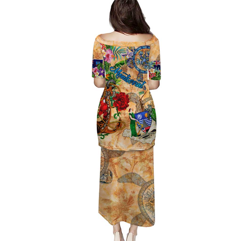 Montserrat Puletasi Geographic Coordinate Anchor - Turlte Tropical