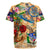 Montserrat Rugby Jersey Geographic Coordinate Anchor - Turlte Tropical