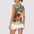 Montserrat Women Sleeveless Polo Shirt Geographic Coordinate Anchor - Turlte Tropical
