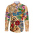 Bay Islands Department Family Matching Summer Maxi Dress and Hawaiian Shirt Geographic Coordinate Anchor - Turlte Tropical