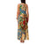 Bay Islands Department Family Matching Tank Maxi Dress and Hawaiian Shirt Geographic Coordinate Anchor - Turlte Tropical