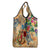 Bay Islands Department Grocery Bag Geographic Coordinate Anchor - Turlte Tropical