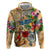 Bay Islands Department Hoodie Geographic Coordinate Anchor - Turlte Tropical
