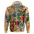 Bay Islands Department Hoodie Geographic Coordinate Anchor - Turlte Tropical