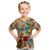 Bay Islands Department Kid T Shirt Geographic Coordinate Anchor - Turlte Tropical