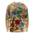 Bay Islands Department Long Sleeve Shirt Geographic Coordinate Anchor - Turlte Tropical