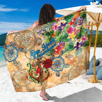 Bay Islands Department Sarong Geographic Coordinate Anchor - Turlte Tropical