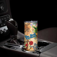 Bay Islands Department Skinny Tumbler Geographic Coordinate Anchor - Turlte Tropical