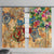 Bay Islands Department Window Curtain Geographic Coordinate Anchor - Turlte Tropical
