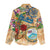 Bay Islands Department Women Casual Shirt Geographic Coordinate Anchor - Turlte Tropical