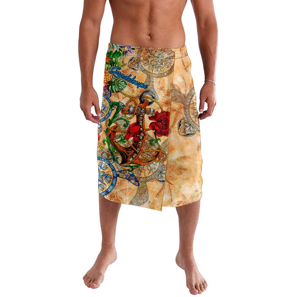 Guadeloupe Lavalava Geographic Coordinate Anchor - Turlte Tropical