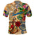 Guadeloupe Polo Shirt Geographic Coordinate Anchor - Turlte Tropical