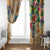 Guadeloupe Window Curtain Geographic Coordinate Anchor - Turlte Tropical