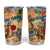 Sint Eustatius Tumbler Cup Geographic Coordinate Anchor - Turlte Tropical