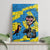 African Art Viva Underground Psychedelic Vintage Style Canvas Wall Art - Wonder Print Shop