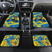 African Art Viva Underground Psychedelic Vintage Style Car Mats - Wonder Print Shop
