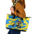 African Art Viva Underground Psychedelic Vintage Style Leather Tote Bag - Wonder Print Shop