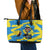 African Art Viva Underground Psychedelic Vintage Style Leather Tote Bag - Wonder Print Shop