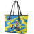 African Art Viva Underground Psychedelic Vintage Style Leather Tote Bag - Wonder Print Shop