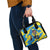 African Art Viva Underground Psychedelic Vintage Style Shoulder Handbag