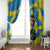 African Art Viva Underground Psychedelic Vintage Style Window Curtain - Wonder Print Shop