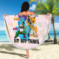 4 Elements Of Hip Hop Beach Blanket - Wonder Print Shop