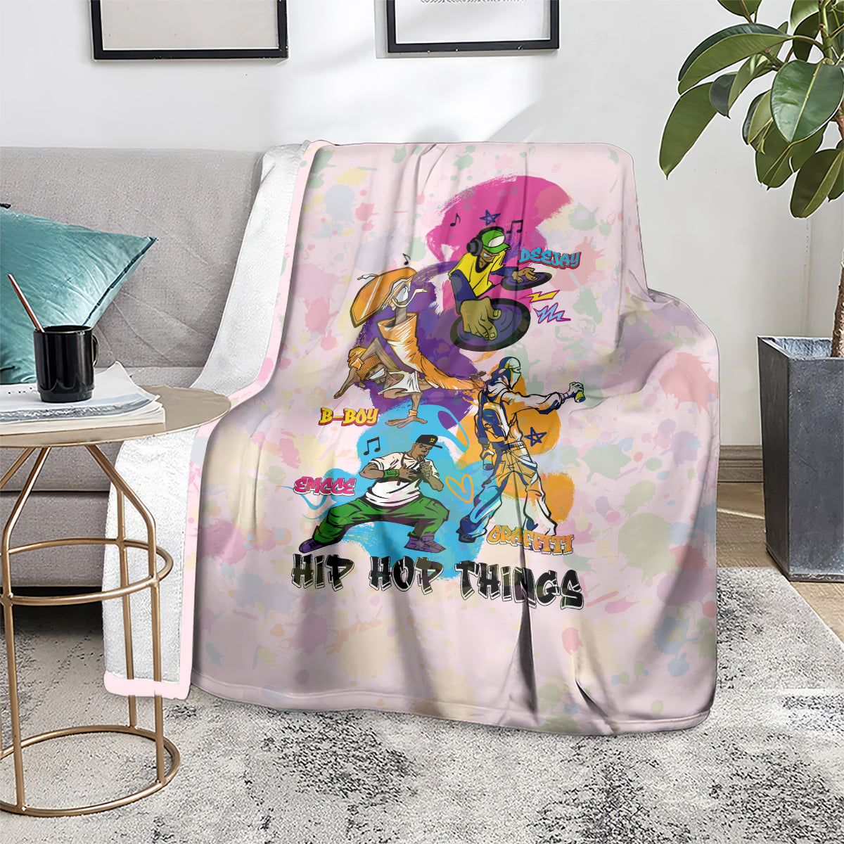 4 Elements Of Hip Hop Blanket