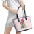 4 Elements Of Hip Hop Leather Tote Bag - Wonder Print Shop