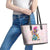 4 Elements Of Hip Hop Leather Tote Bag - Wonder Print Shop