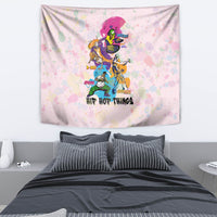 4 Elements Of Hip Hop Tapestry - Wonder Print Shop