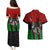 Mexico City 1968 African American Couples Matching Puletasi Dress and Hawaiian Shirt Black Power Salute - Wonder Print Shop