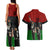 Mexico City 1968 African American Couples Matching Tank Maxi Dress and Hawaiian Shirt Black Power Salute - Wonder Print Shop