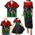 Mexico City 1968 African American Family Matching Puletasi Dress and Hawaiian Shirt Black Power Salute - Wonder Print Shop