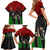 Mexico City 1968 African American Family Matching Short Sleeve Bodycon Dress and Hawaiian Shirt Black Power Salute - Wonder Print Shop