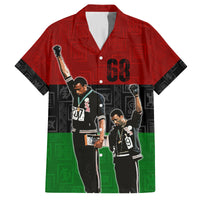 Mexico City 1968 African American Family Matching Tank Maxi Dress and Hawaiian Shirt Black Power Salute - Wonder Print Shop