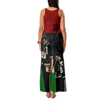 Mexico City 1968 African American Family Matching Tank Maxi Dress and Hawaiian Shirt Black Power Salute - Wonder Print Shop