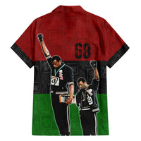 Mexico City 1968 African American Hawaiian Shirt Black Power Salute - Wonder Print Shop