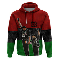Mexico City 1968 African American Hoodie Black Power Salute - Wonder Print Shop