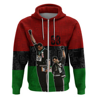 Mexico City 1968 African American Hoodie Black Power Salute - Wonder Print Shop