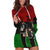 Mexico City 1968 African American Hoodie Dress Black Power Salute - Wonder Print Shop
