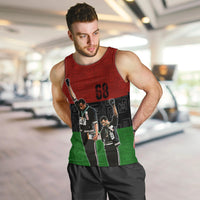 Mexico City 1968 African American Men Tank Top Black Power Salute - Wonder Print Shop