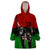 Mexico City 1968 African American Wearable Blanket Hoodie Black Power Salute - Wonder Print Shop