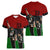 Mexico City 1968 African American Women V Neck T Shirt Black Power Salute - Wonder Print Shop