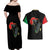 Powerful Panther Africa Couples Matching Off Shoulder Maxi Dress and Hawaiian Shirt Map Africa - Wonder Print Shop