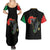 Powerful Panther Africa Couples Matching Summer Maxi Dress and Hawaiian Shirt Map Africa - Wonder Print Shop