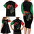 Powerful Panther Africa Family Matching Long Sleeve Bodycon Dress and Hawaiian Shirt Map Africa - Wonder Print Shop