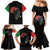 Powerful Panther Africa Family Matching Mermaid Dress and Hawaiian Shirt Map Africa - Wonder Print Shop