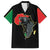 Powerful Panther Africa Family Matching Off Shoulder Maxi Dress and Hawaiian Shirt Map Africa - Wonder Print Shop